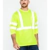Hawx Men's Reflective Long Sleeve Work Tee 