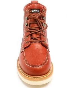 Hawx Men's 6" Grade Work Boots - Moc Toe 10 Hawx Men's 6" Grade Work Boots - Moc Toe -Hawx 2000259078 600 P2
