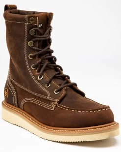 Hawx Men's 8" Grade Work Boots - Moc Toe