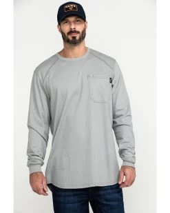Hawx Men's FR Pocket Long Sleeve Work T-Shirt - Tall -Hawx 2000284566 040 P1