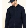 Hawx Men's FR Zip Up Fleece Hooded Work Hoodie