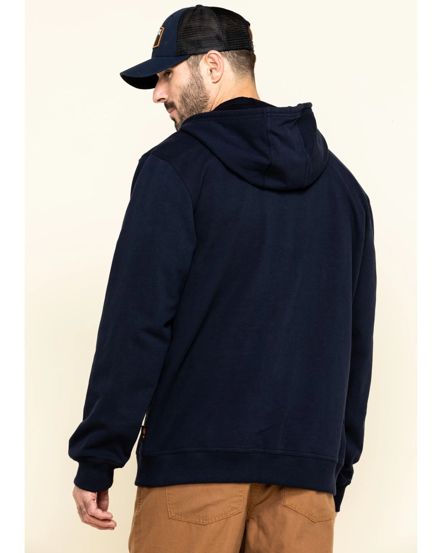 Hawx Men's FR Zip Up Fleece Work Hoodie - Tall 3 Hawx Men's FR Zip Up Fleece Work Hoodie - Tall - Image 3