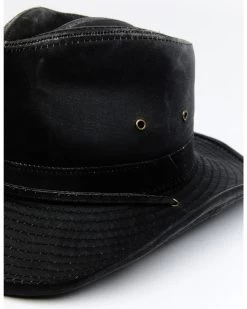 Hawx Men's Black Outback Weathered Cotton Sun Work Hat 5 Hawx Men's Black Outback Weathered Cotton Sun Work Hat -Hawx 2000289406 001 P3