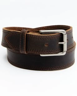 Hawx Men's Pointed Double Stitch Work Belt