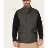 Hawx Men's Dark Gray Tejon Insulated Stretch Zip-Front Work Vest 