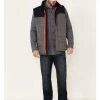 Hawx Men's Gray Colorblock Whistler Insulated Work Vest 