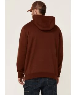 Hawx Men's Primo Logo Graphic Fleece Hooded Work Sweatshirt 7 Hawx Men's Primo Logo Graphic Fleece Hooded Work Sweatshirt -Hawx 2000351910 646 P4