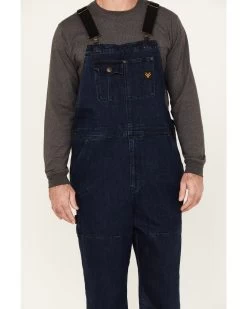 Hawx Men's Stretch Denim Bib Overalls 6 Hawx Men's Stretch Denim Bib Overalls -Hawx 2000357917 402 P3