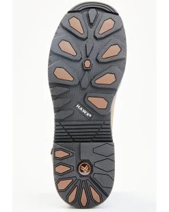 Hawx Men's Lace To Toe Tychee Crazy Horse Waterproof Work Boots - Round Toe 13 Hawx Men's Lace To Toe Tychee Crazy Horse Waterproof Work Boots - Round Toe -Hawx 2000359443 200 P7