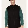 Hawx Men's Canvas Zip-Front Insulated Work Vest 
