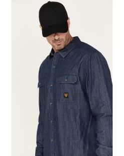 Hawx Men's Denim Work Shirt - Big & Tall -Hawx 2000373798 402 P2