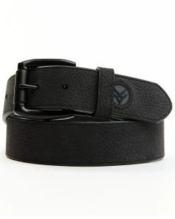 Hawx Men's Logo Tip Casual Leather Belt