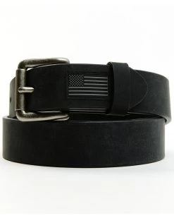 Hawx Men's Flag Tip Casual Leather Belt