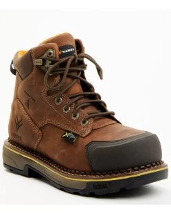 Hawx Men's 6" Internal Metguard Work Boots - Composite Toe