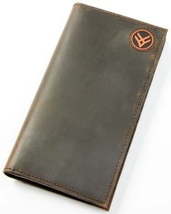 Hawx Men's Leather Logo Rodeo Wallet